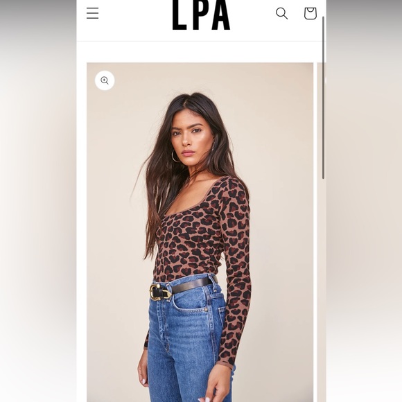 LPA Tops - NWOT LPA Long Sleeve Top